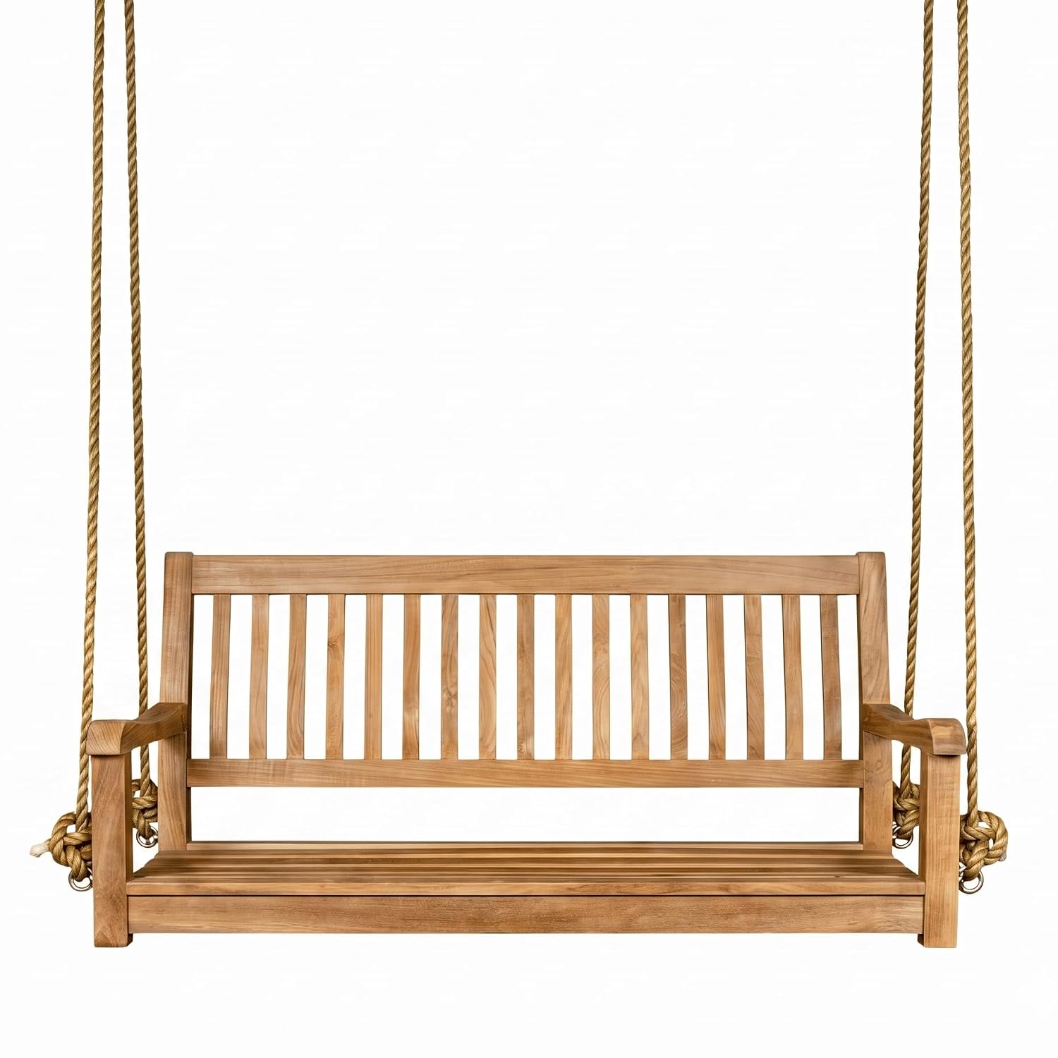 Outdoor Furniture Teak - 高級チーク材製、4フィートの屋外用パティオ・ガーデン家具、オーダーメイド。