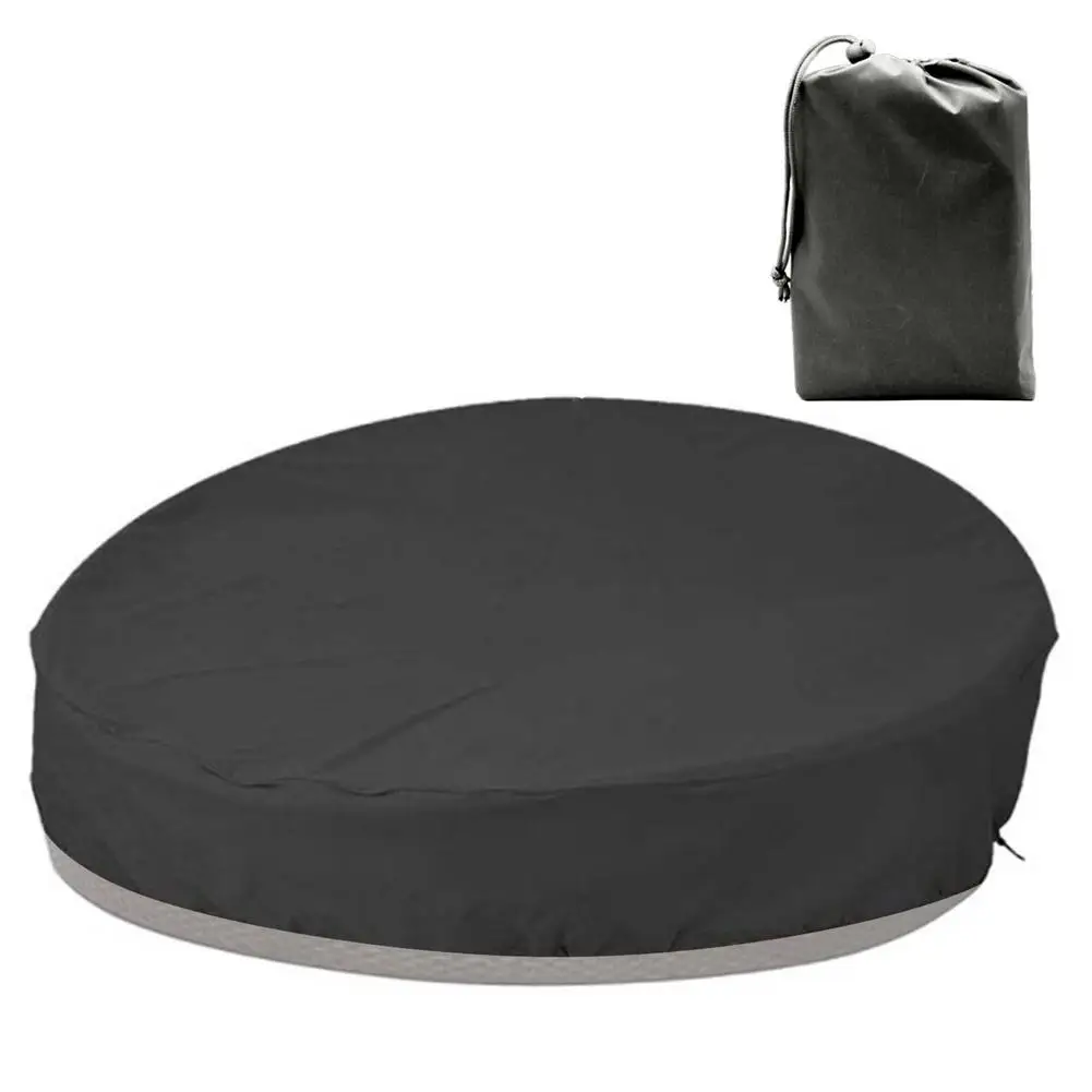 Outdoor Daybed Furniture - 屋外防水デイベッドカバー 丸型ソファ 防塵 雨雪対策 ガーデンパティオ家具 UV色褪せ防止