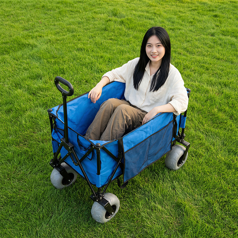折りたたみ式メタルビーチワゴン、クイックリリーススイベルバル - Outdoor Furniture Metal のレビューと価格