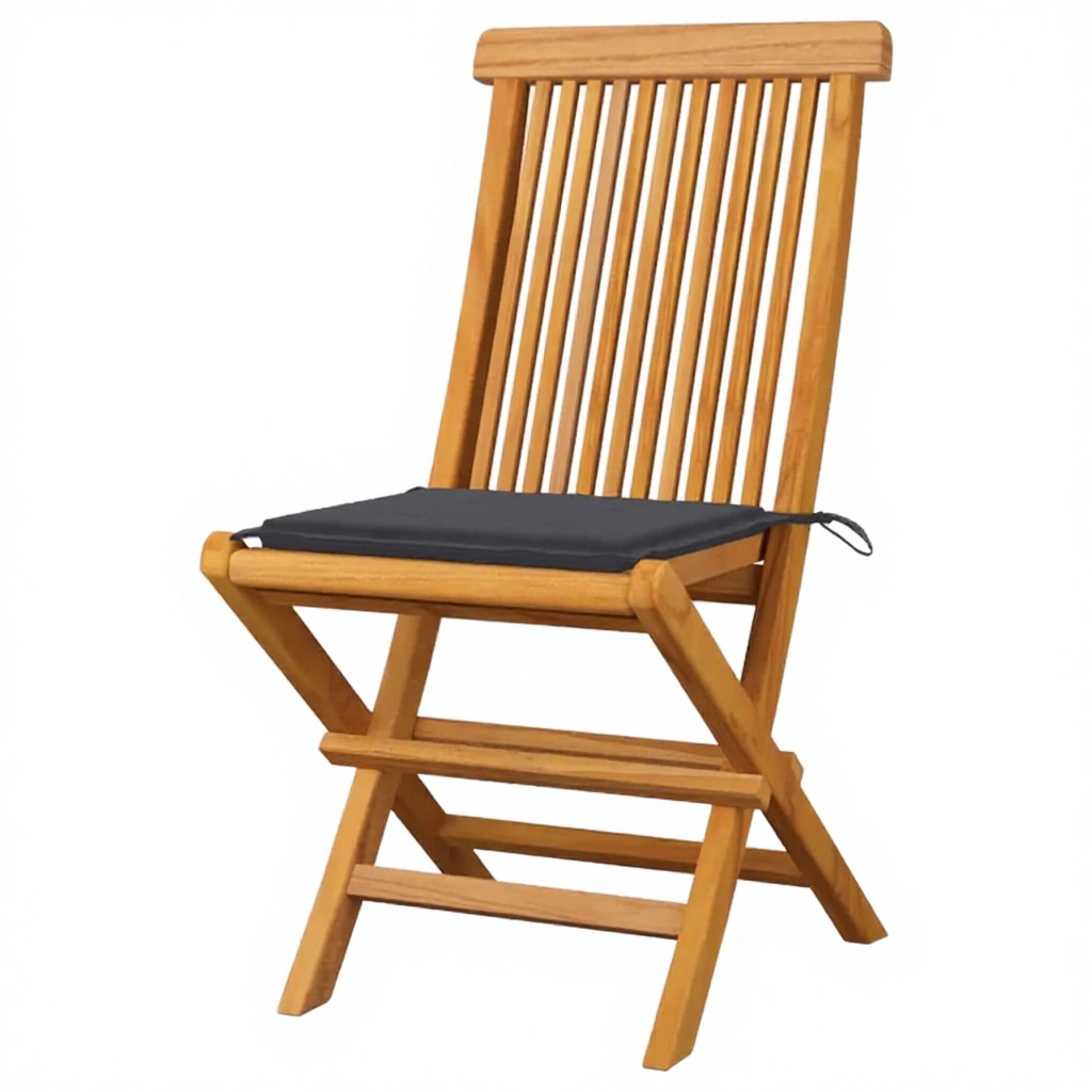 チーク材の伝統的な折りたたみ椅子、ガーデンマイアミ-ホテル、 - Outdoor Furniture Indonesia のレビューと価格
