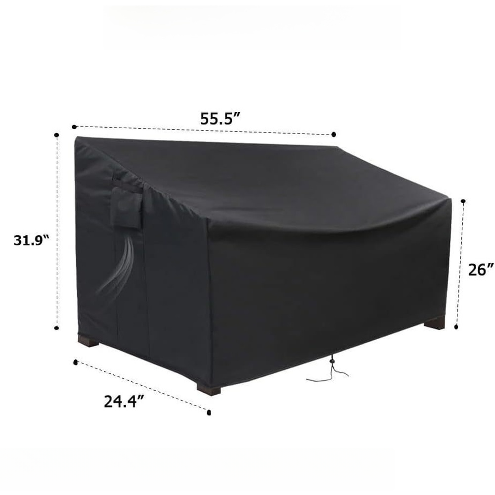 頑丈なパティオソファカバー 防水屋外カウチカバー パティオ家 - Outdoor Furniture Sofa のレビューと価格