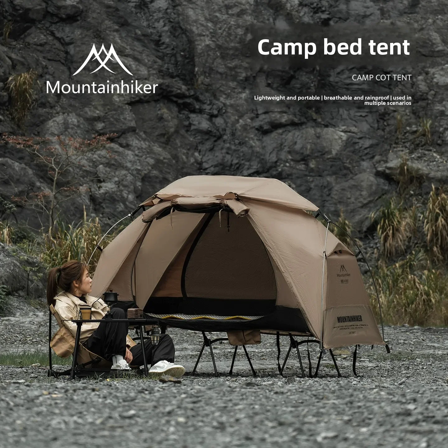 MOUNTAINHIKER アウトドアキャンプベッドテント家 - Outdoor Daybed Furniture のレビューと価格