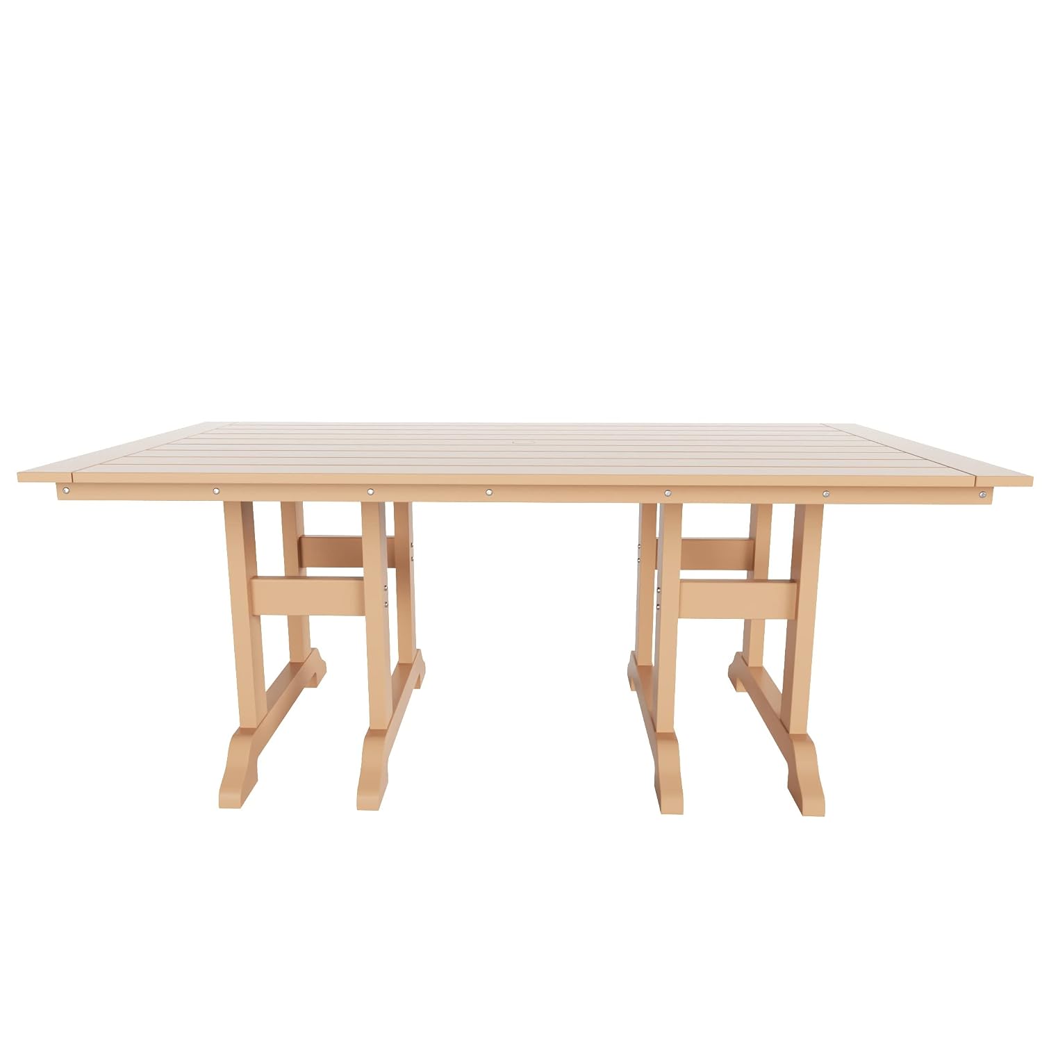 71インチ屋外パティオダイニングテーブル、チーク材製、耐候性 - Outdoor Furniture Teak のレビューと価格