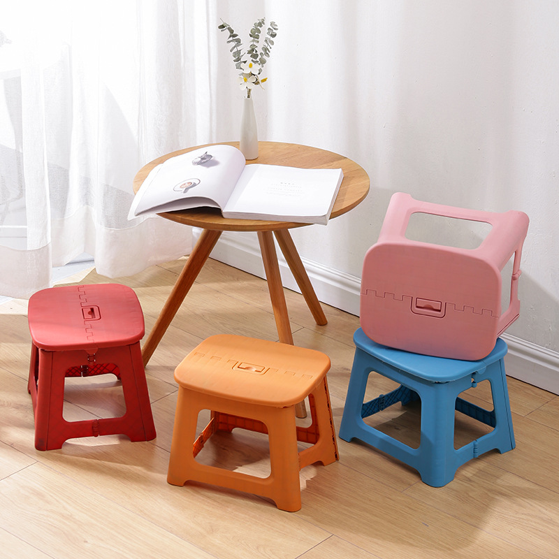 和風の携帯用家庭用折りたたみスツール 子供用プラスチックスツ - Outdoor Furniture Japanese Style のレビューと価格