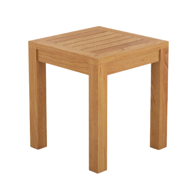 屋外家具 チーク材製 小型サイドテーブル パティオガーデン家 - Outdoor Furniture Teak のレビューと価格