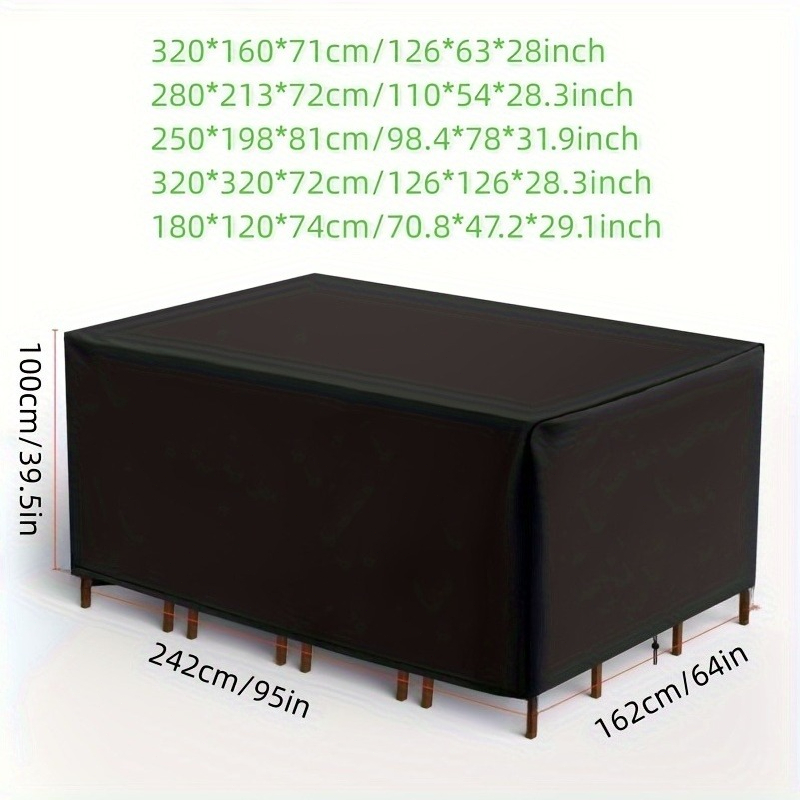 屋外パティオ家具カバーセット - 長方形ソファカバーセット、 - Outdoor Furniture Sofa のレビューと価格