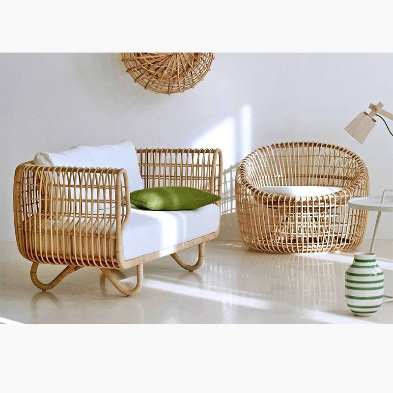 屋外ソファ インドネシア製屋外ソファ バードネスト型小型 本 - Outdoor Furniture Indonesia のレビューと価格