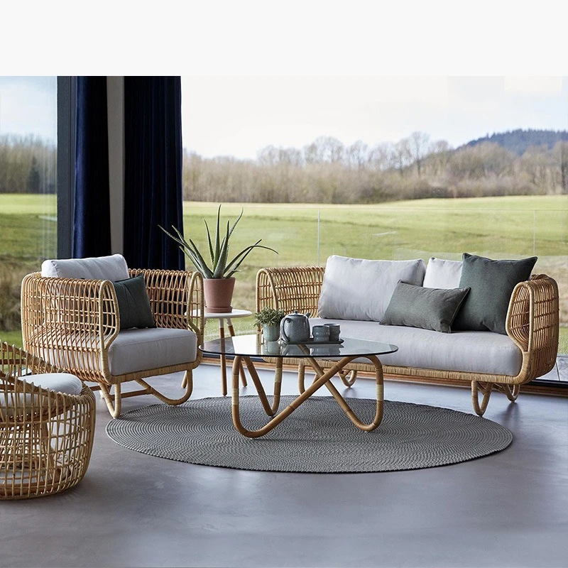 屋外ソファ インドネシア製屋外ソファ バードネスト型小型 本 - Outdoor Furniture Indonesia のレビューと価格