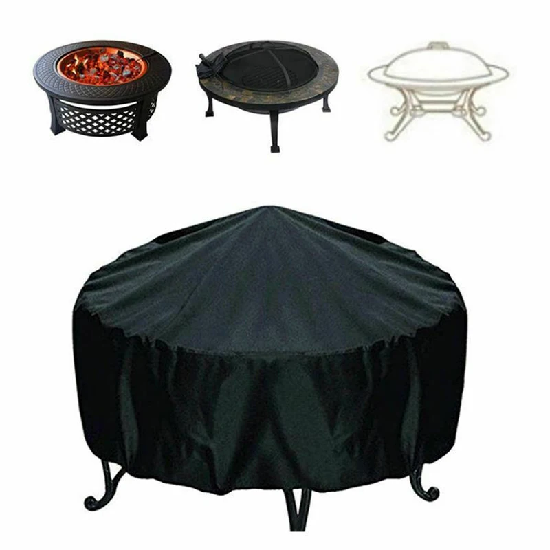 ファイヤーピットカバーラウンド火鉢ストーブカバー防水防風日焼 - Outdoor Furniture Bali のレビューと価格