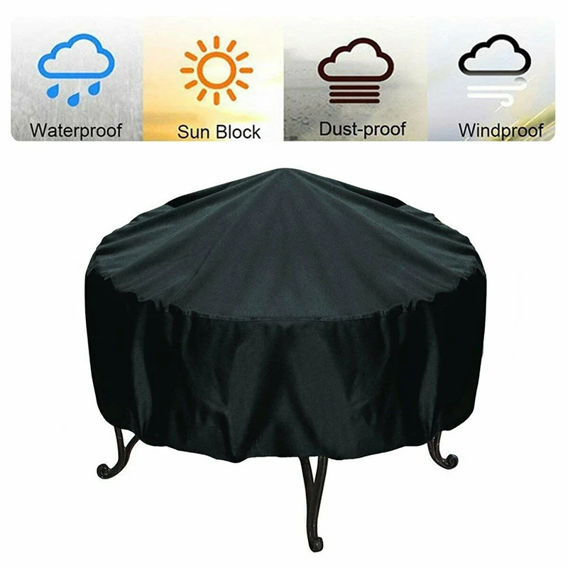 ファイヤーピットカバーラウンド火鉢ストーブカバー防水防風日焼 - Outdoor Furniture Bali のレビューと価格