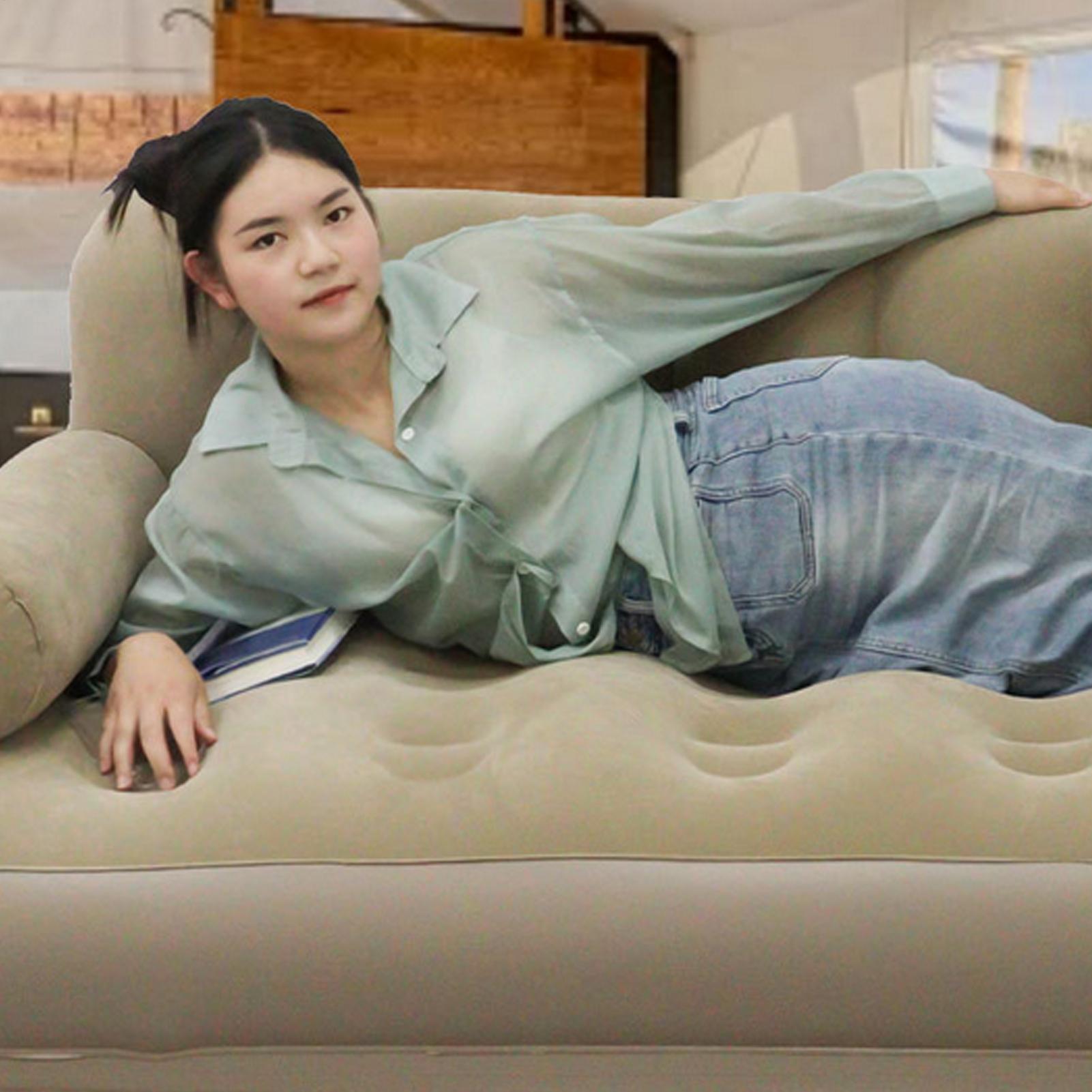 エアソファ エアポンプ付き 折りたたみベッド エアーカウチ  - Outdoor Daybed Furniture のレビューと価格