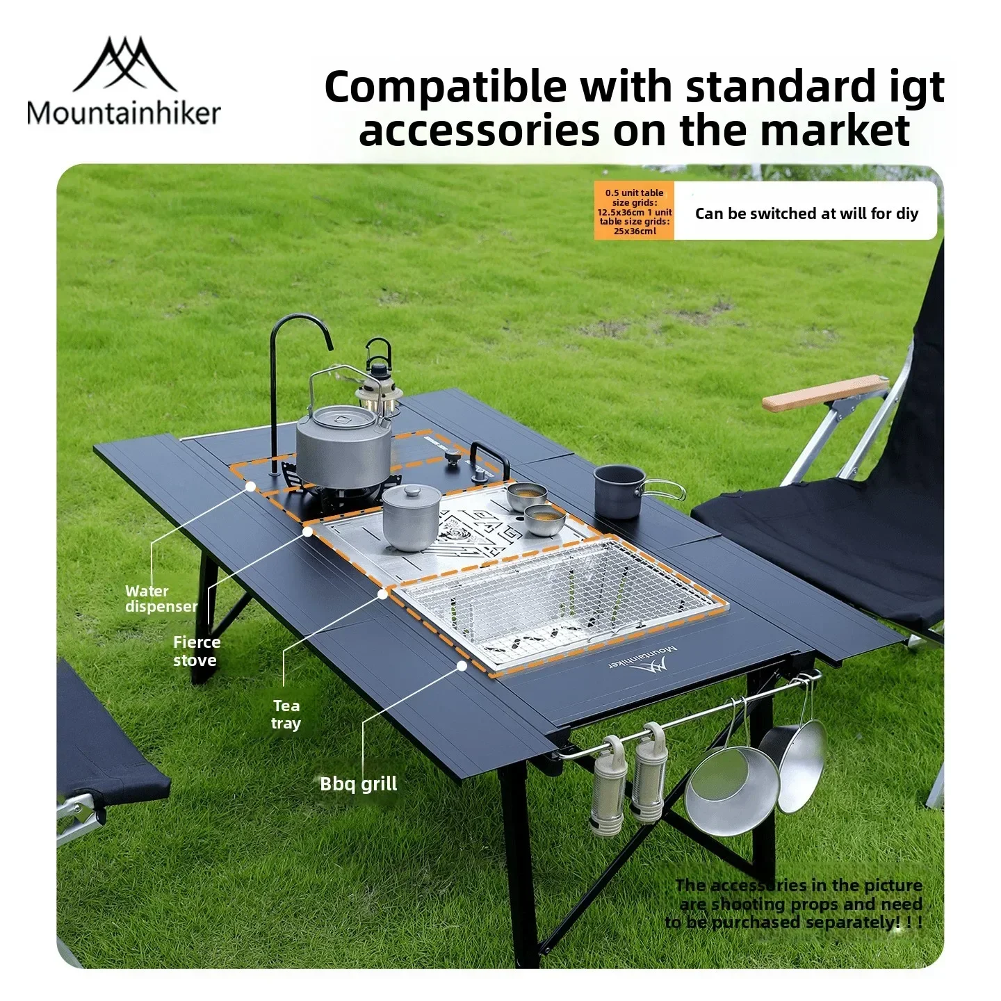 改良型折りたたみ式IGTキャンピングリフトテーブル、ポータブ - Outdoor Furniture Japanese Style のレビューと価格