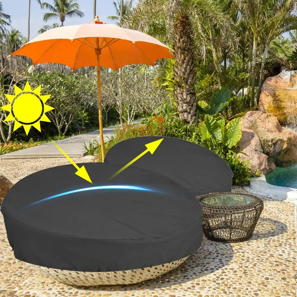 屋外防水デイベッドカバー 丸型ソファ 防塵 雨雪対策 ガーデ - Outdoor Daybed Furniture のレビューと価格