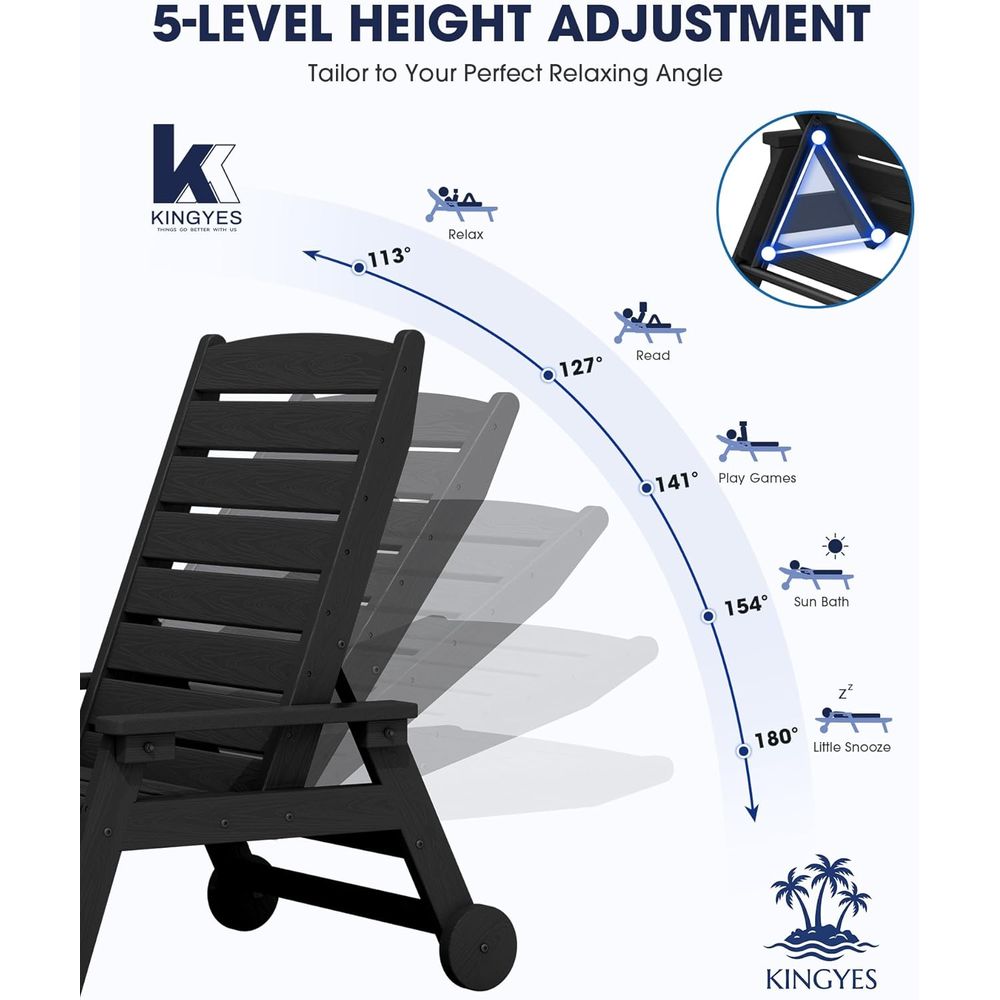 HDPE ラウンジチェア アウトドアセット o 2、カップホ - Outdoor Furniture Recliner Set のレビューと価格
