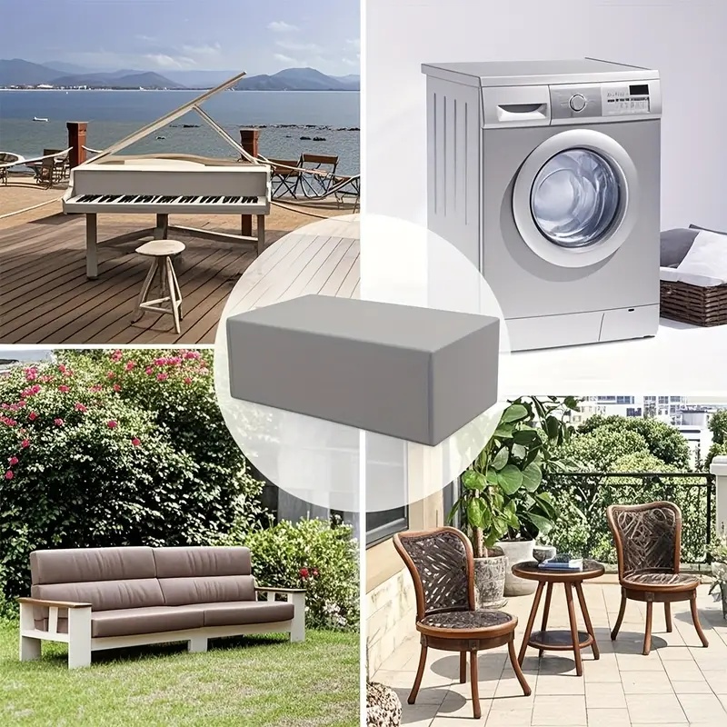 シルバーオックスフォード生地保護カバー - 屋外ガーデン家具 - Outdoor Furniture Sofa のレビューと価格